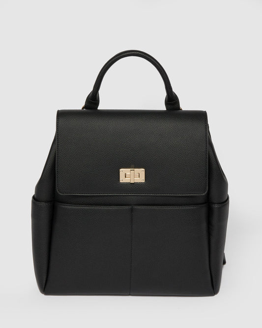 Colette Olivia Baby Bag Backpack (Black)
