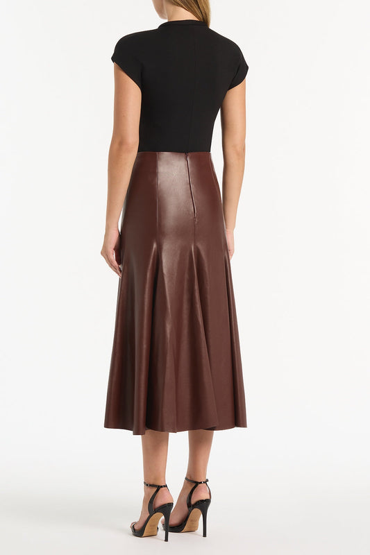 Carla Zampatti Ponte Tie Detail Top (Black)