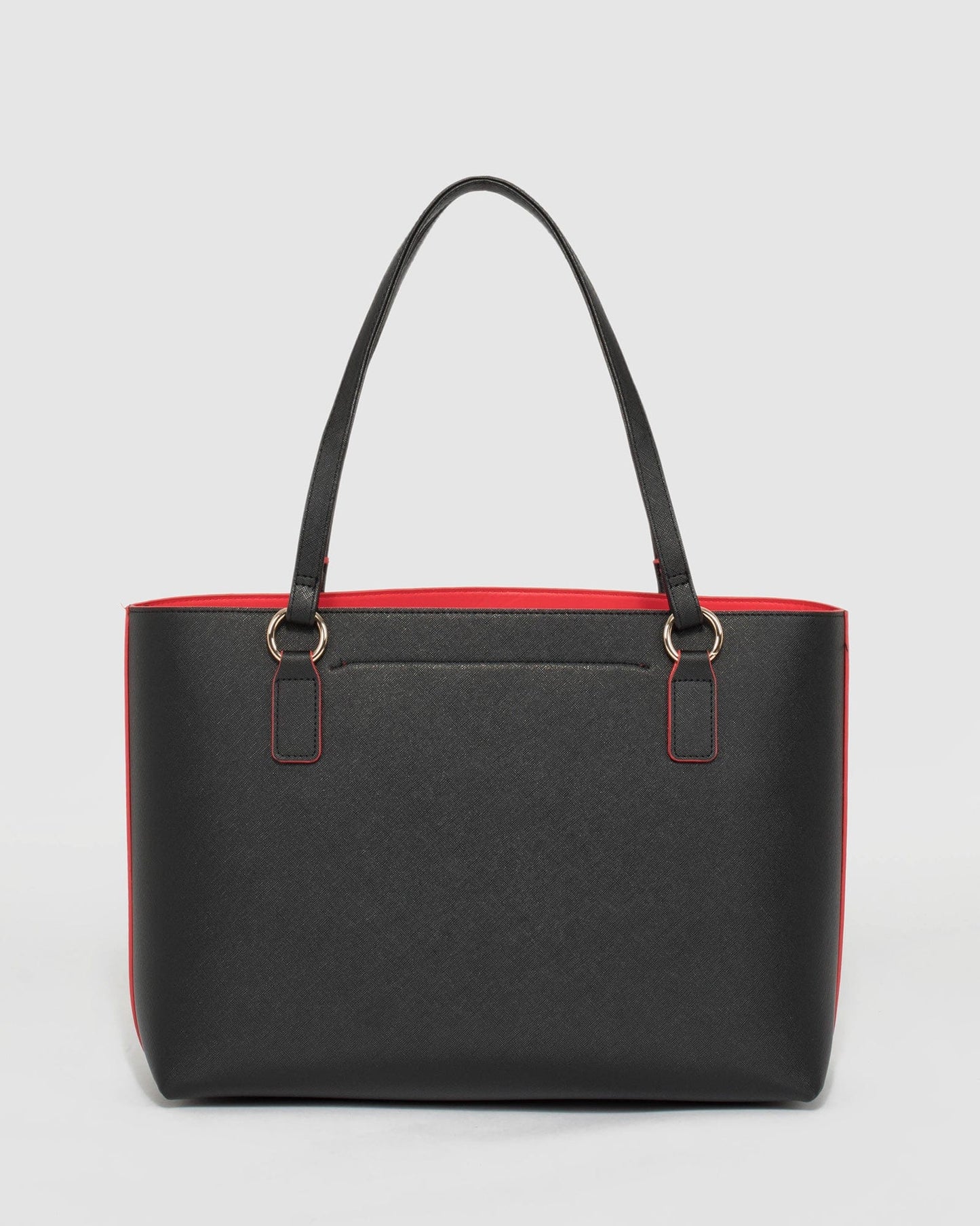 Colette by Colette Hayman & Red Angelina Tote Bag (Black)
