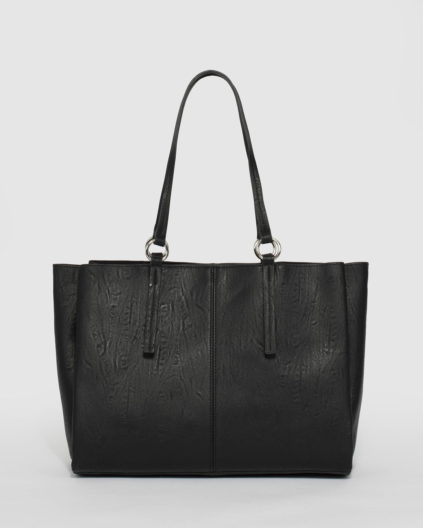 Colette by Colette Hayman Stacey Ring Tote Bag (Black)