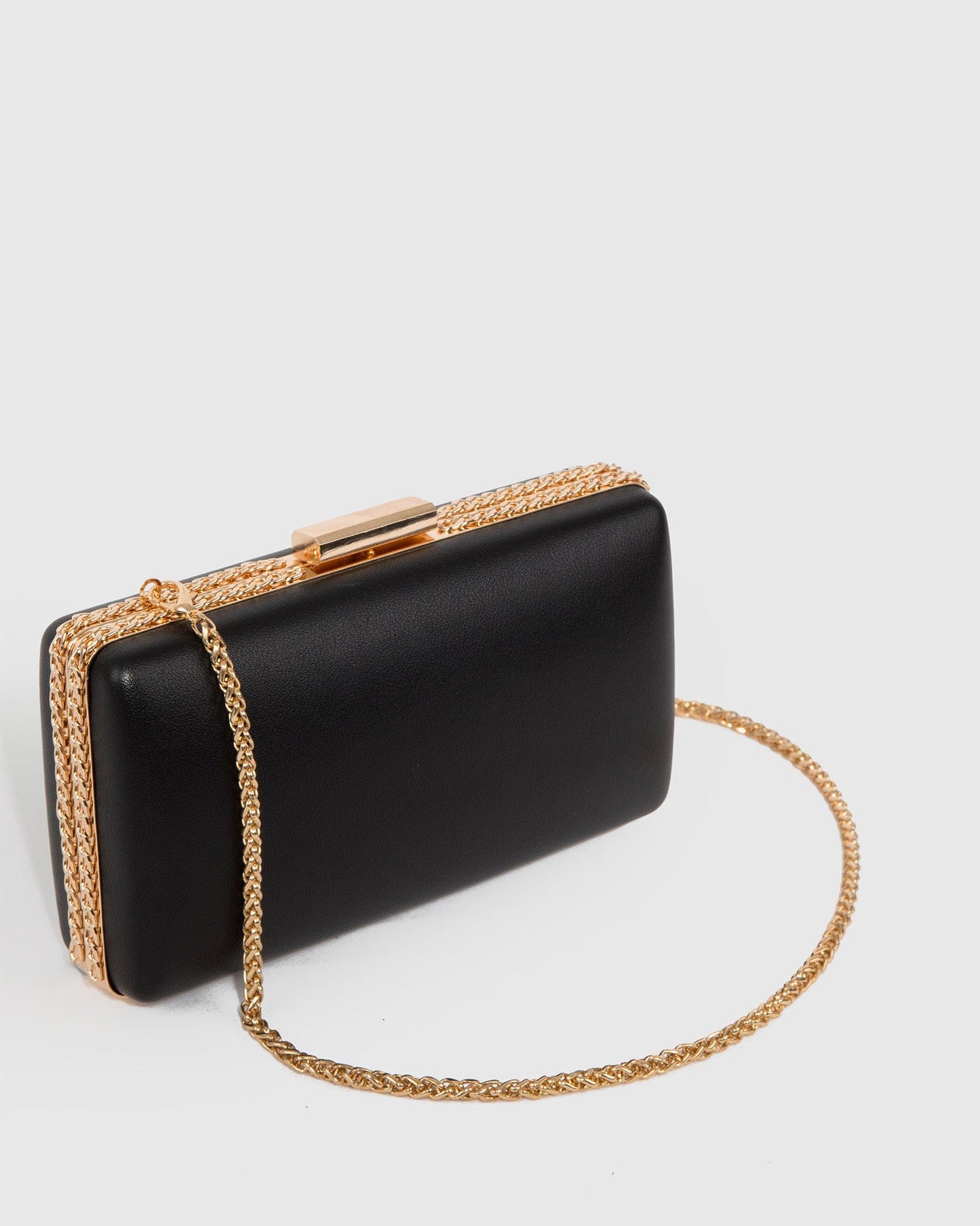 Colette by Colette Hayman Steph Chain Clutch Bag (Black)