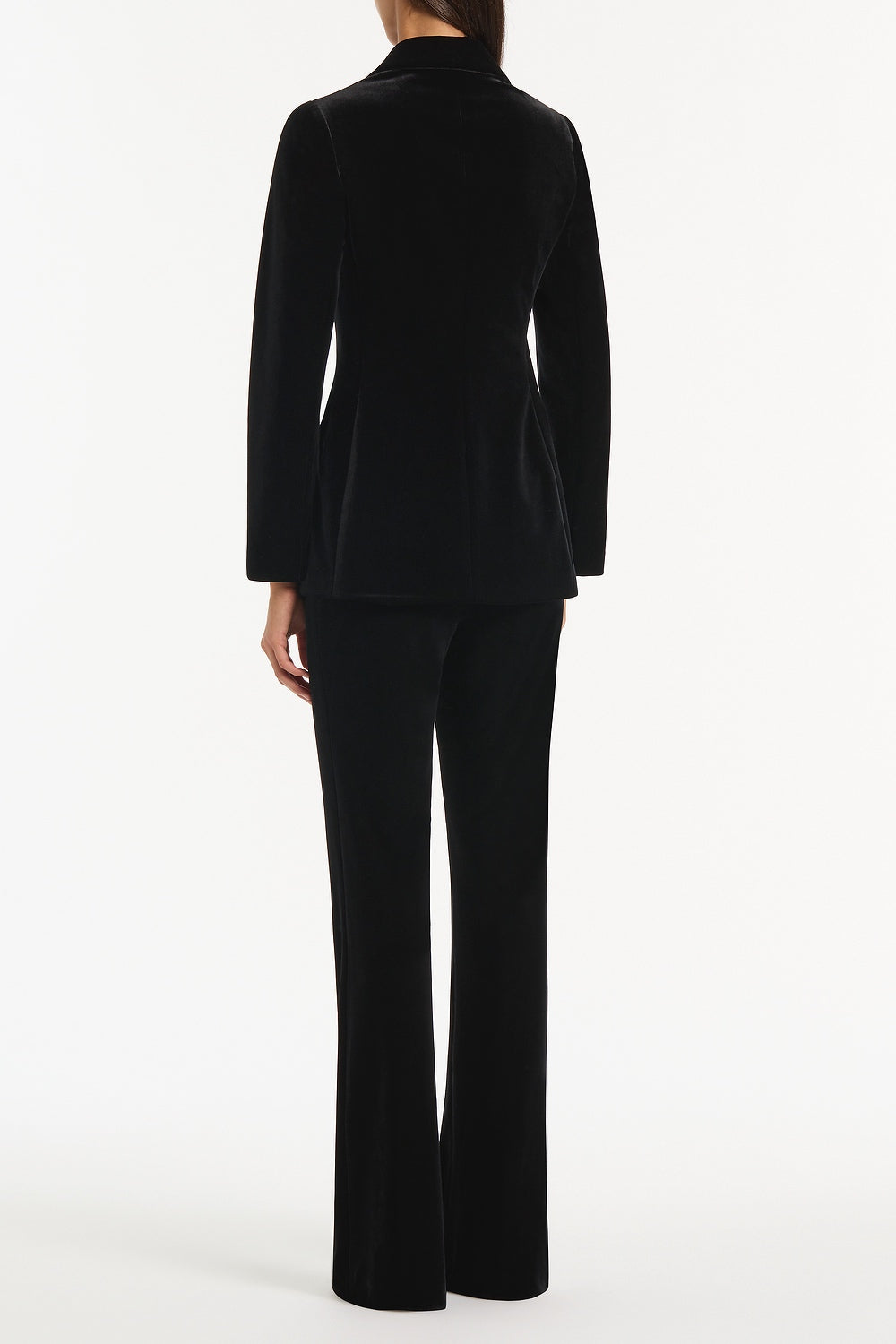 Carla Zampatti Velvet Pant (Black)