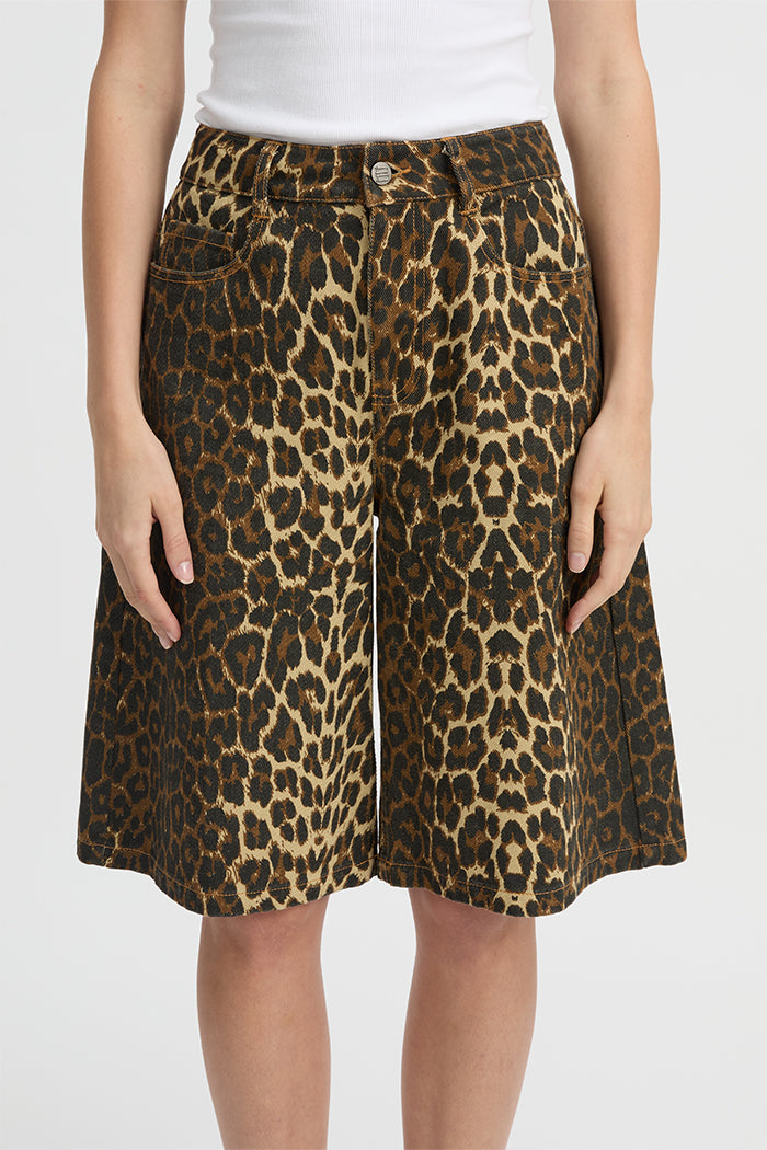 Blanca Studio Velo Shorts (Leopard)