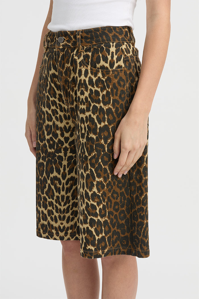 Blanca Studio Velo Shorts (Leopard)