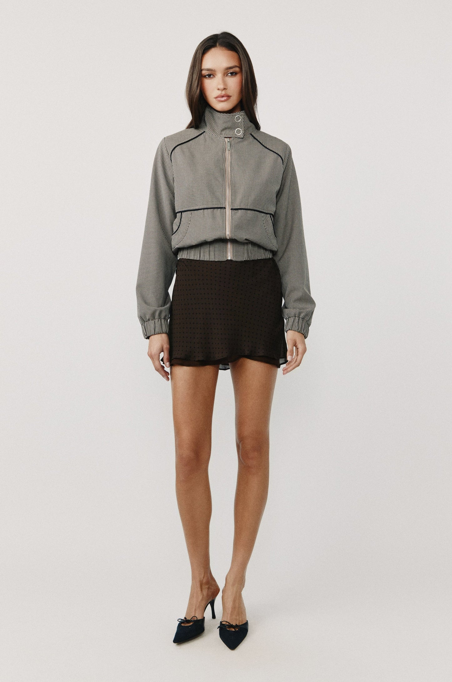 Blu Jacket (Check)