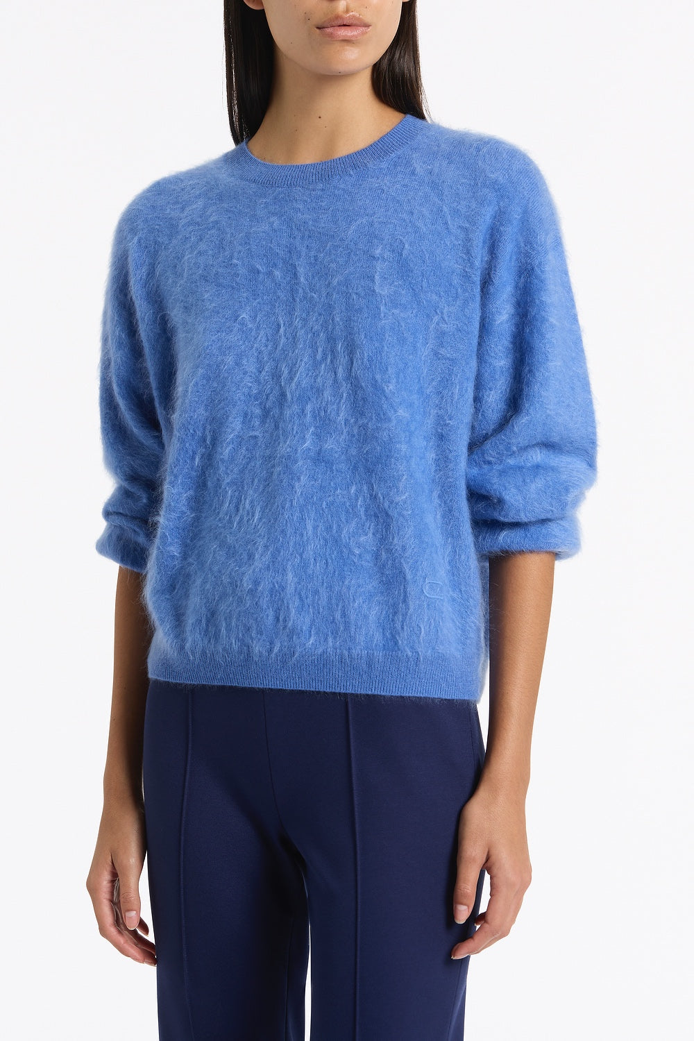 Carla Zampatti Bluebell Cashmere Sweater (Blue)