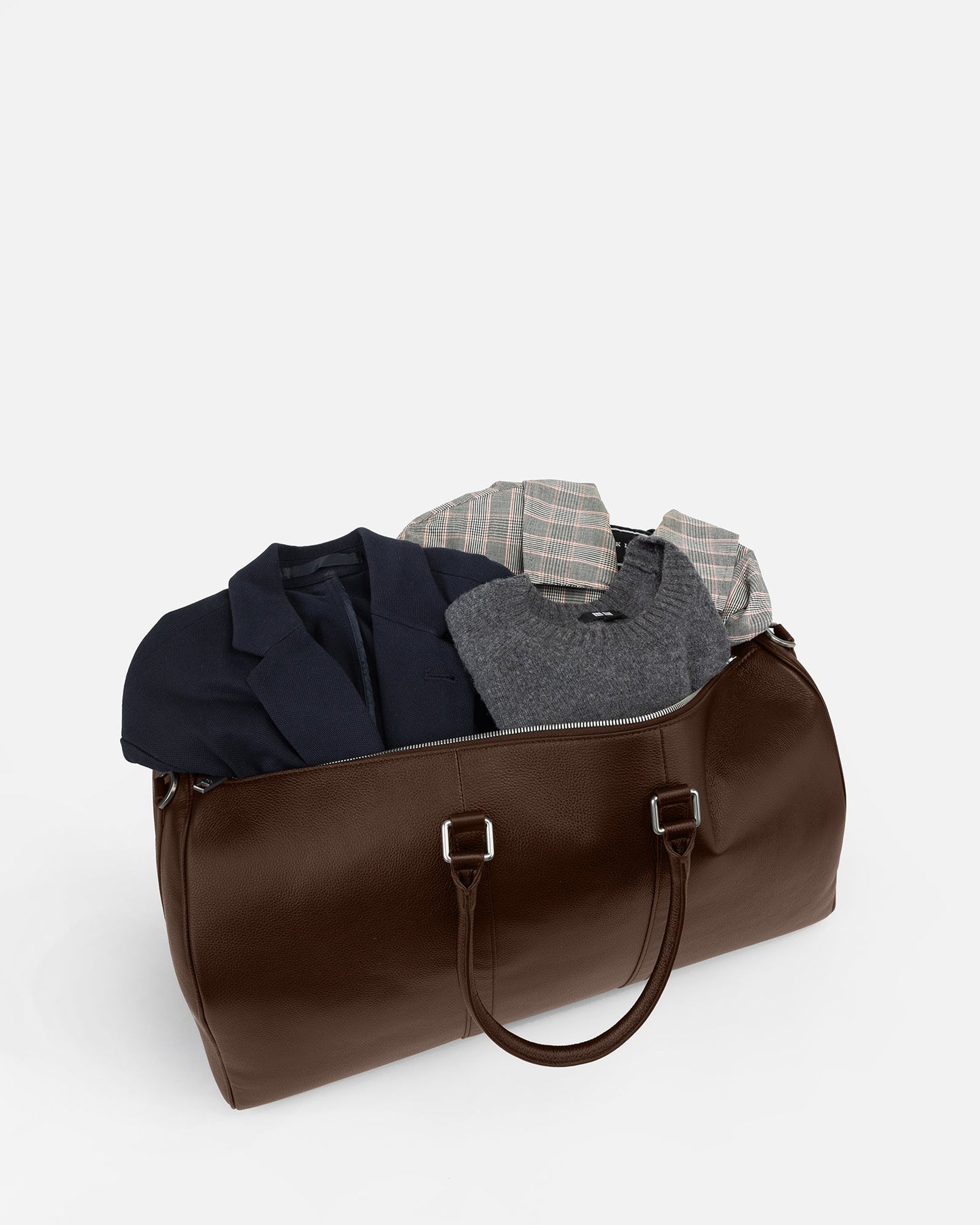 The Daily Edited Jude Weekend Bag Medium (Chestnut)