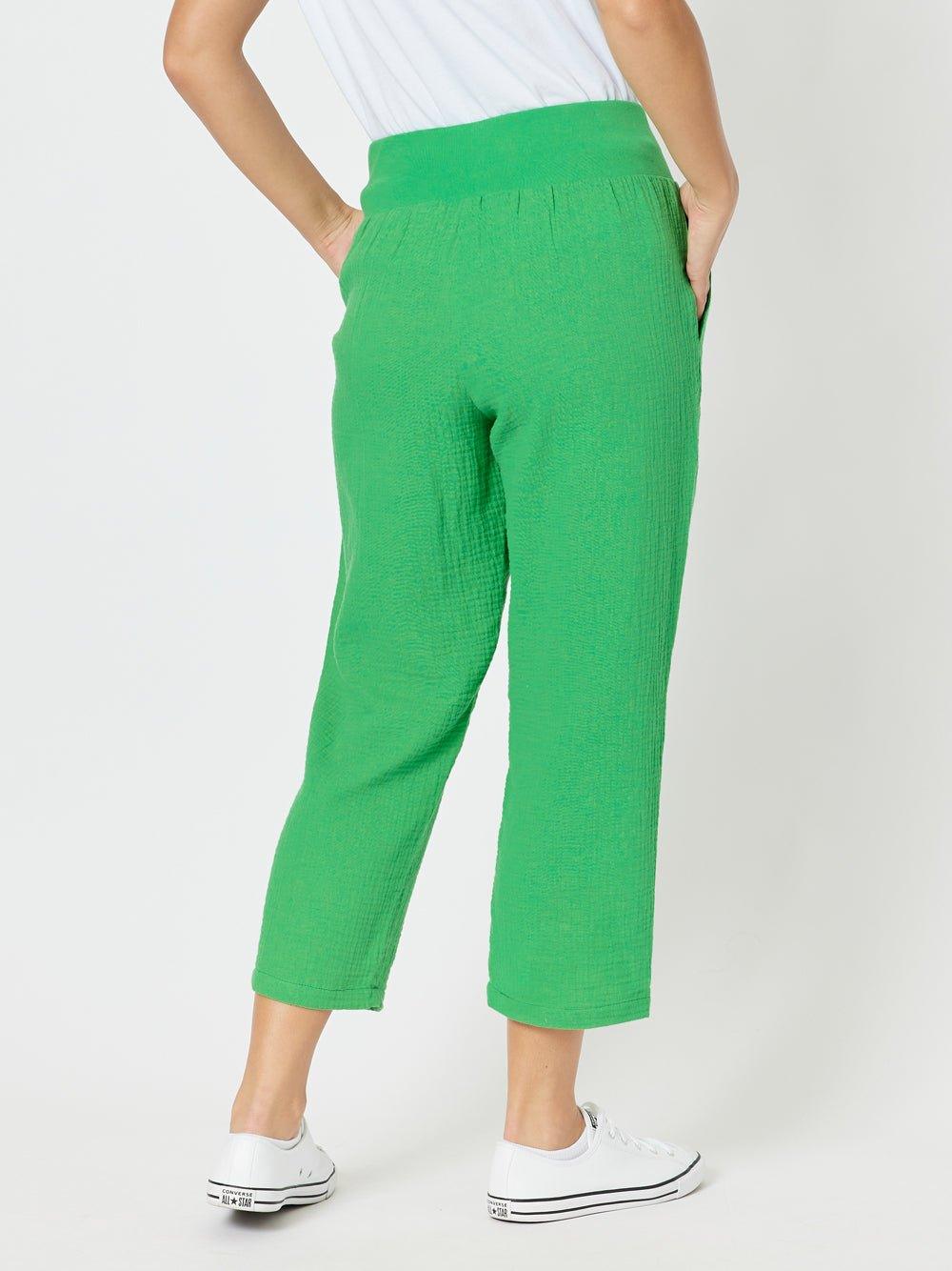 Threadz Byron Cotton 7/8 Pant (Emerald)