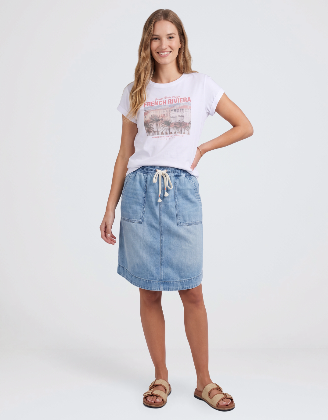 Foxwood Cannes Tee (White)