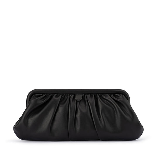 Olga Berg CATHERINE Gathered Clutch (Red)