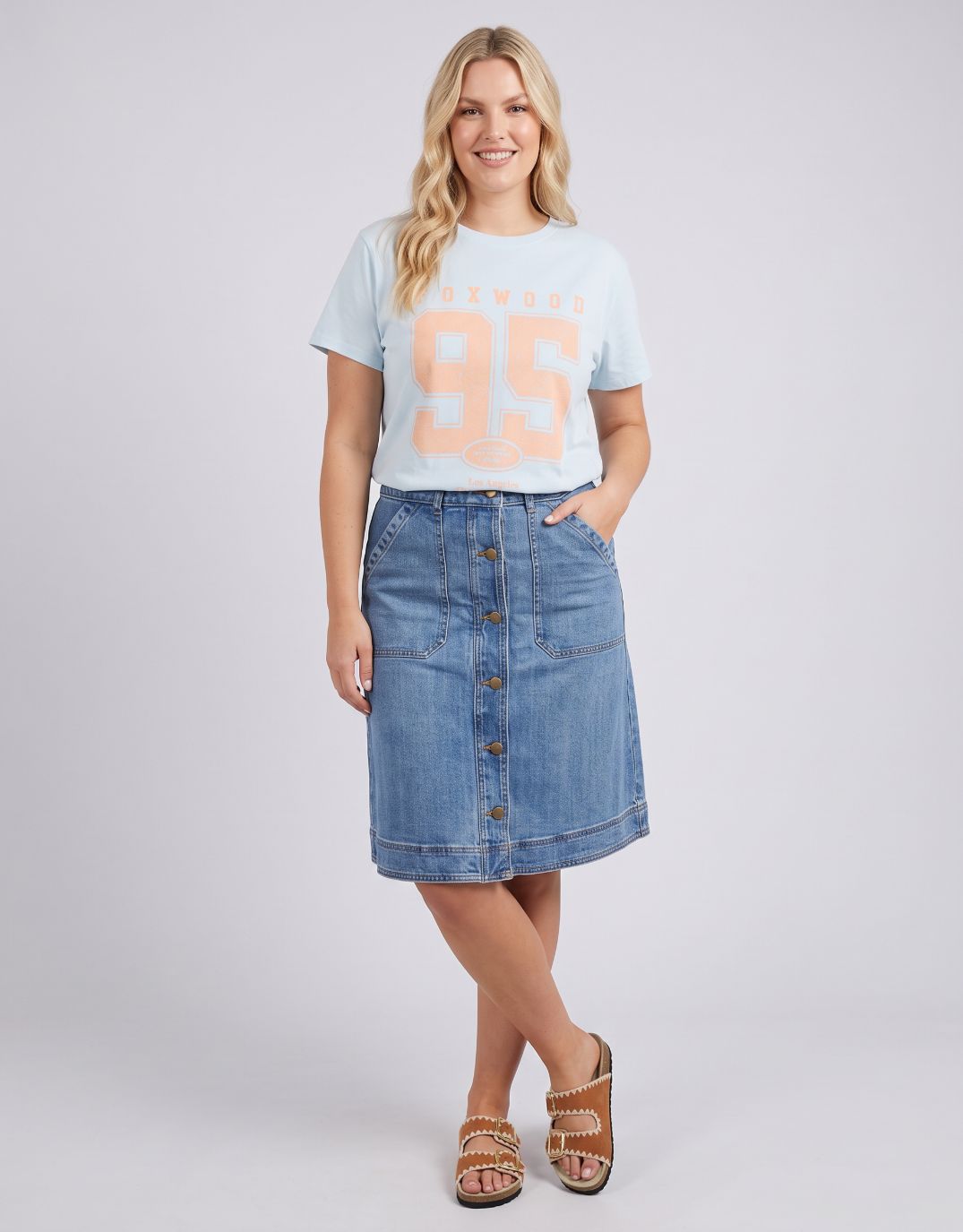 Foxwood City Life Tee (Powder Blue)