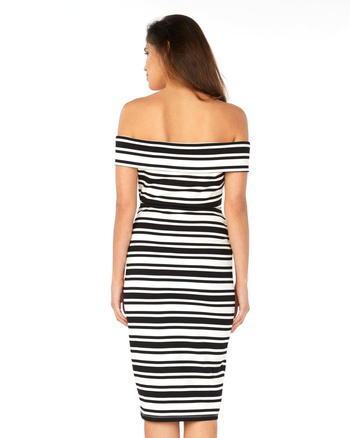 Soon Claire Off-Shoulder Maternity Dress (Xs)