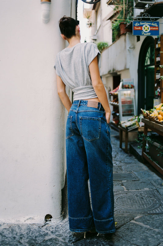 Claudia Jeans (Washed Indigo)