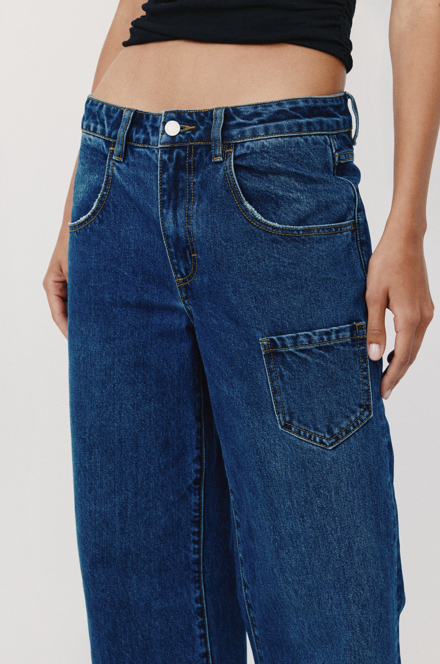 Claudia Jeans (Washed Indigo)
