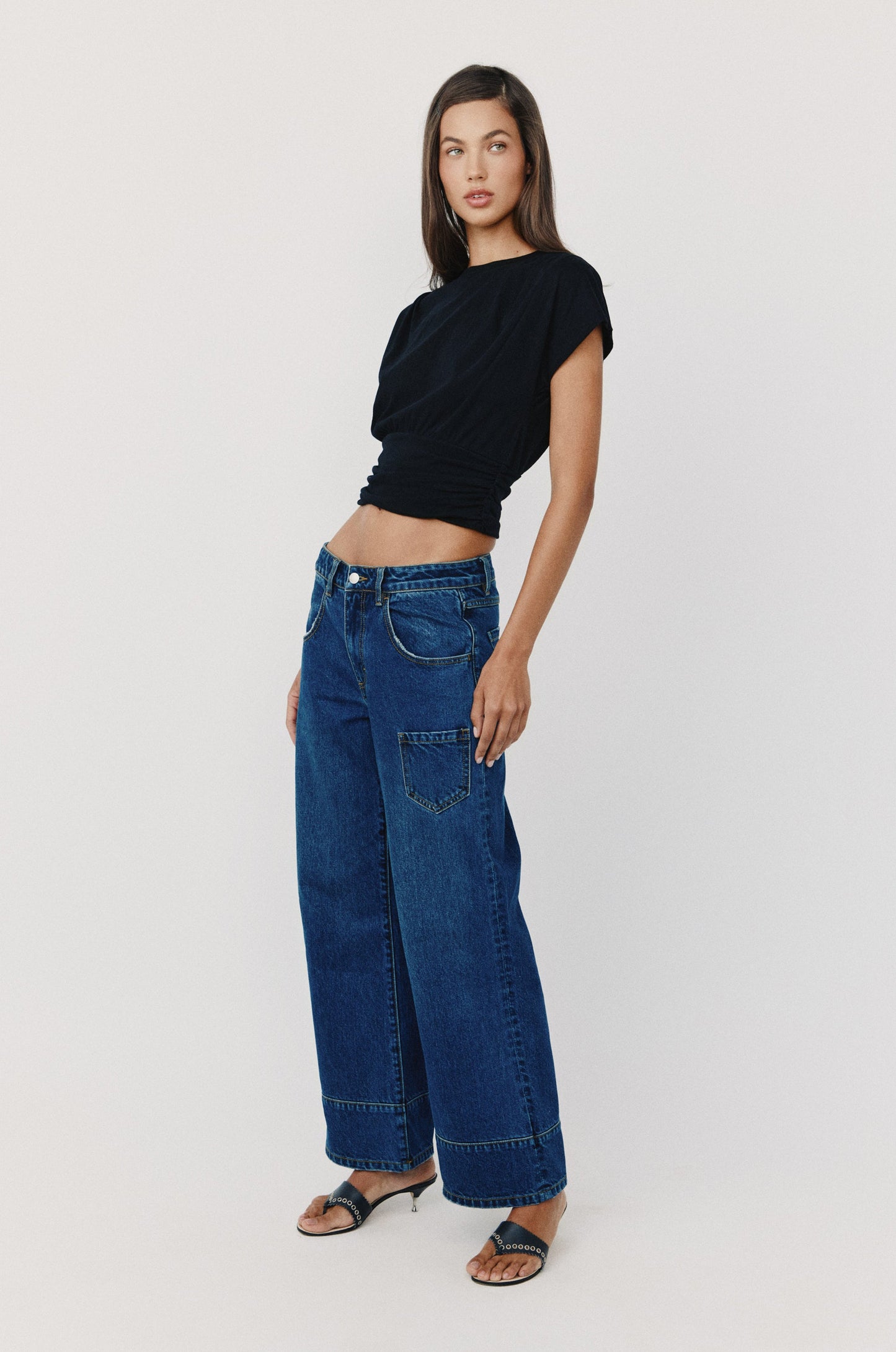 Claudia Jeans (Washed Indigo)