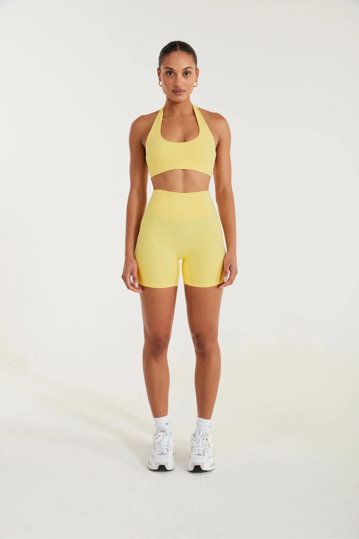 ALLFENIX CloudCore Halter Sports Bra (Yellow)