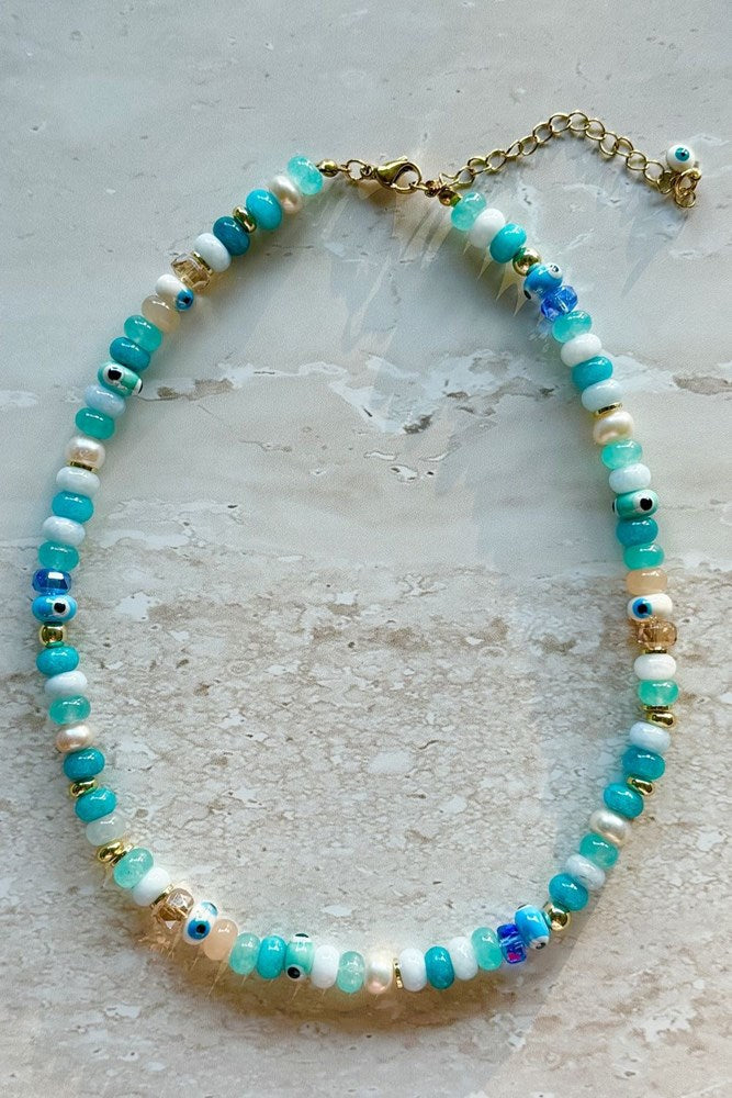 Betty Basics Azzurra Necklace (Blue)