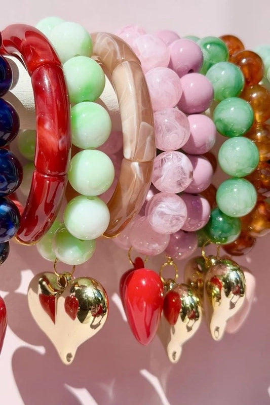Betty Basics Tube Bracelet (Emerald)