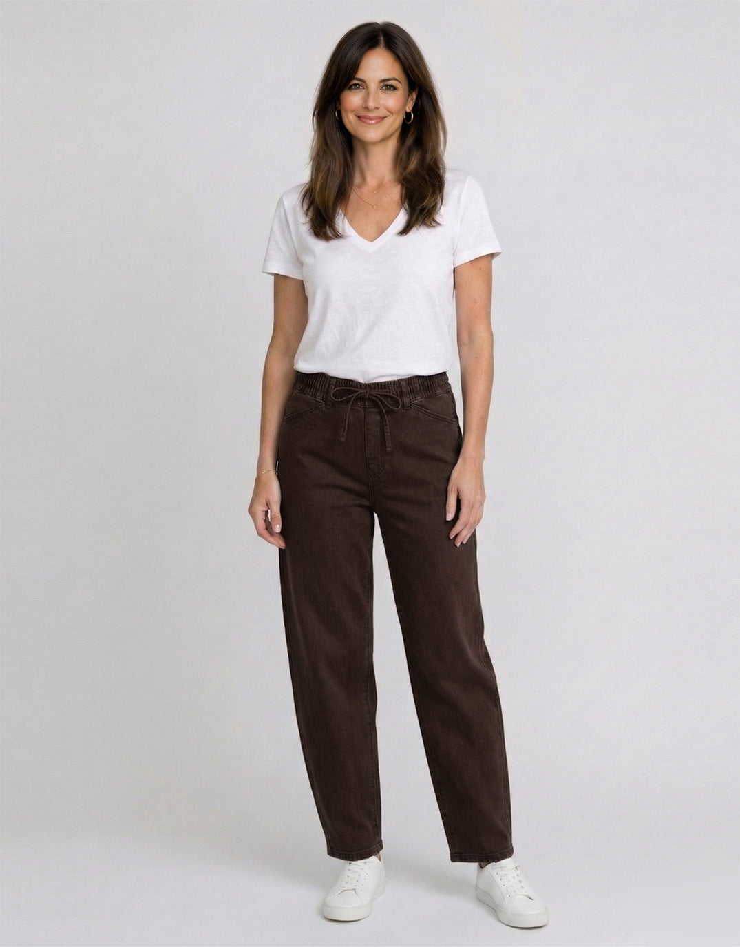 Country Denim Sienna Barrel Jeans (Chocolate)
