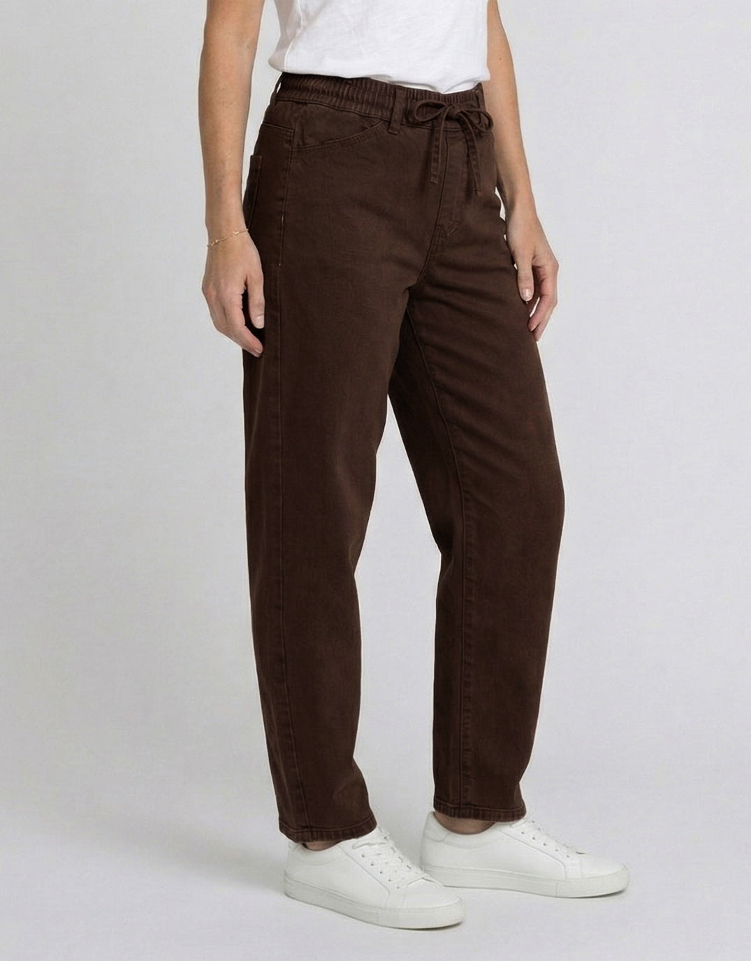 Country Denim Sienna Barrel Jeans (Chocolate)