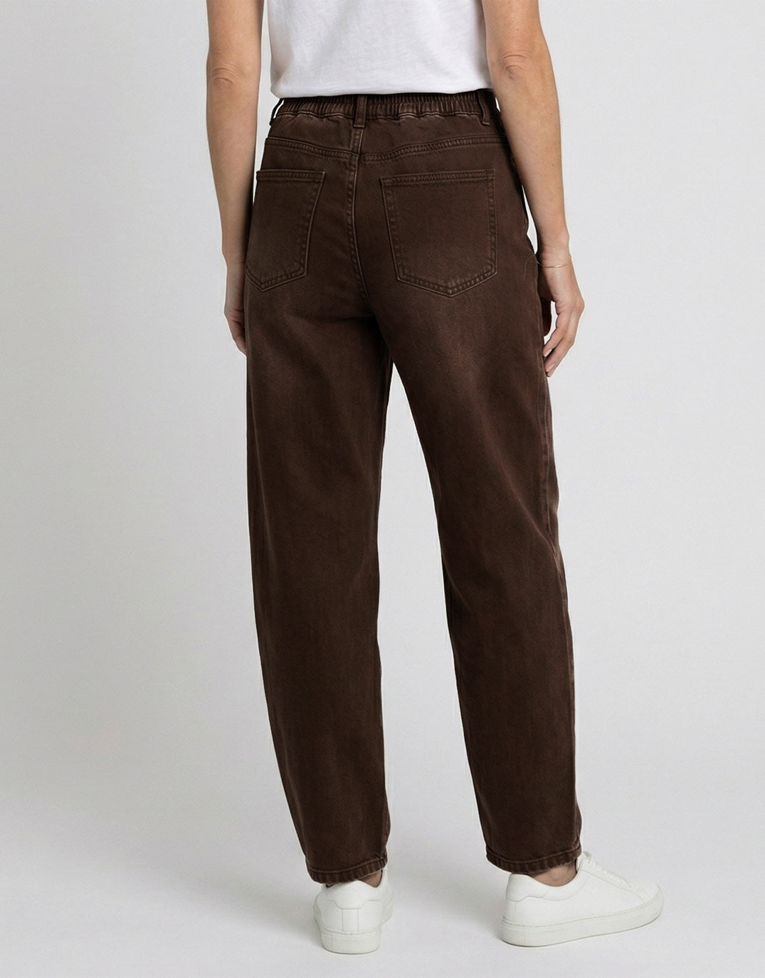 Country Denim Sienna Barrel Jeans (Chocolate)