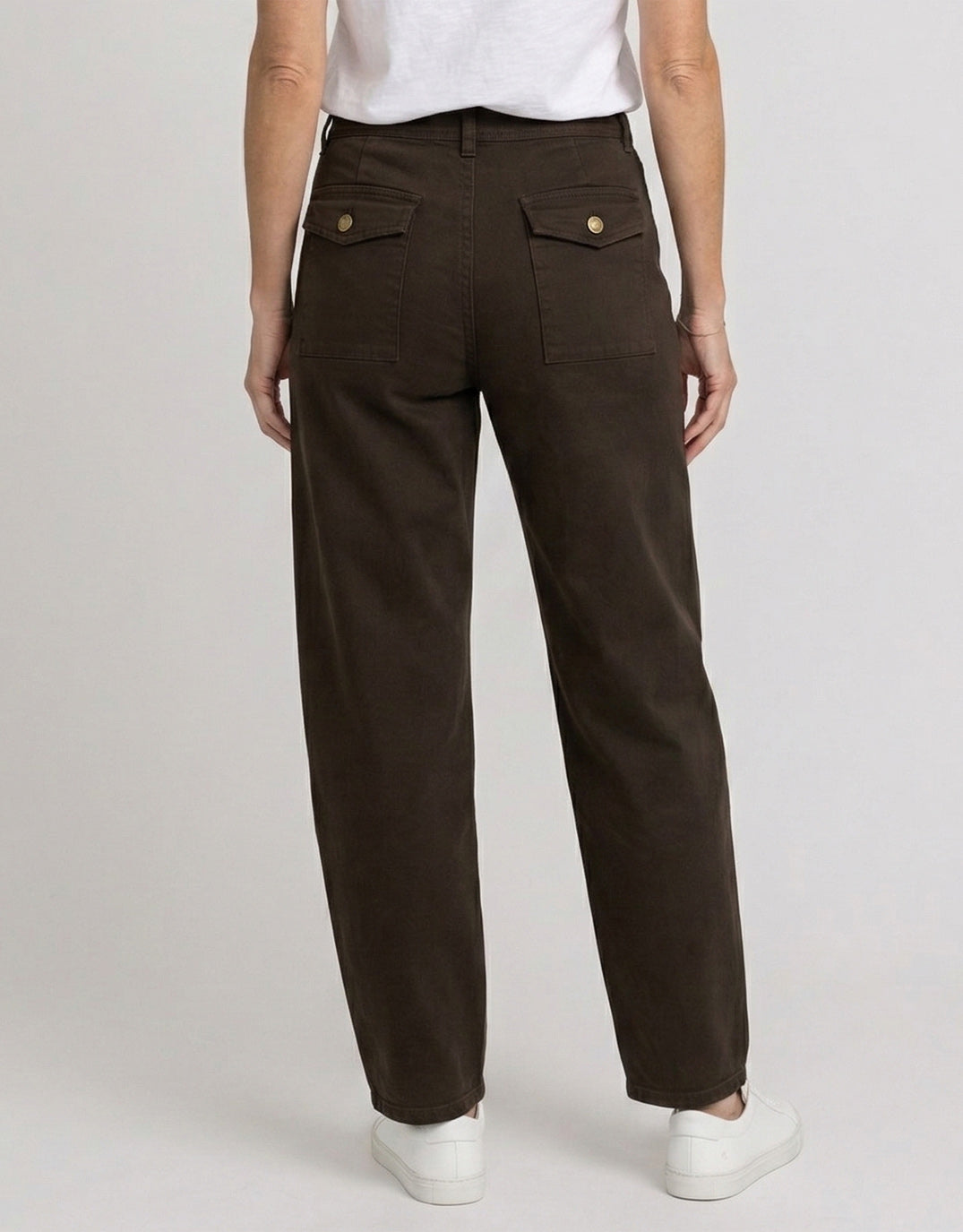 Country Denim Piper Barrel Jeans (Chocolate)