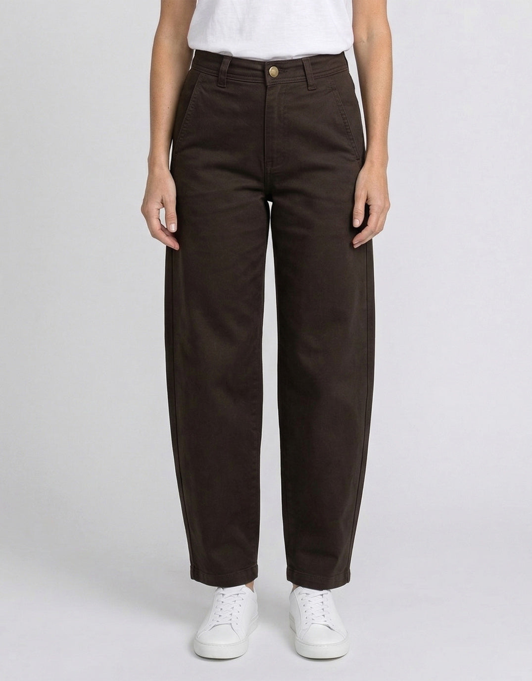Country Denim Piper Barrel Jeans (Chocolate)