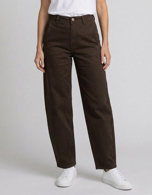 Image of Jeans. Product name - Piper Barrel Jeans Chocolate in Chocolate colour by brand - Country Denim