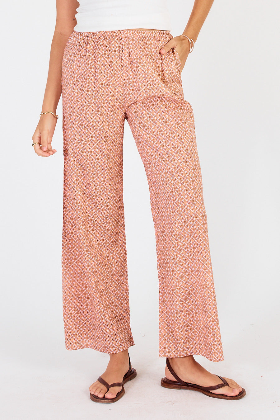 Cowgirl Surfer Aava Pant (Orange)