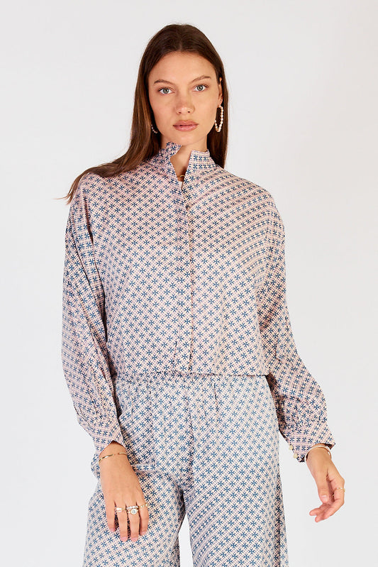 Image of Shirts. Productname: Cowgirl Surfer Aava Shirt Pink in Pink colour by brand - Cowgirl Surfer