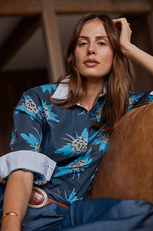 Image of Shirts. Productname: Cowgirl Surfer Banco Shirt in Shirt colour by brand - Cowgirl Surfer