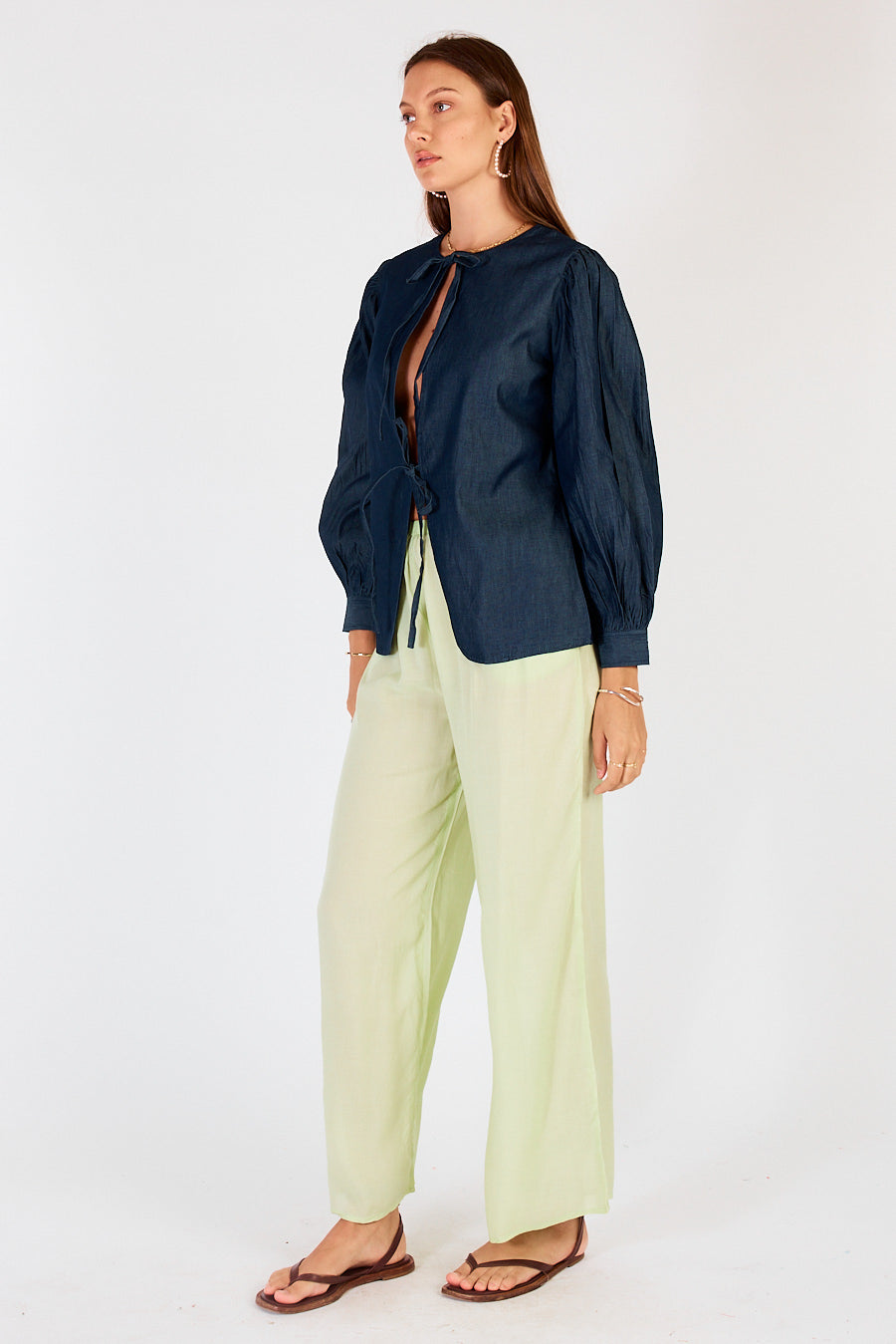 Cowgirl Surfer Cowgirl Sufer Ceto Tie Top (Jacket)