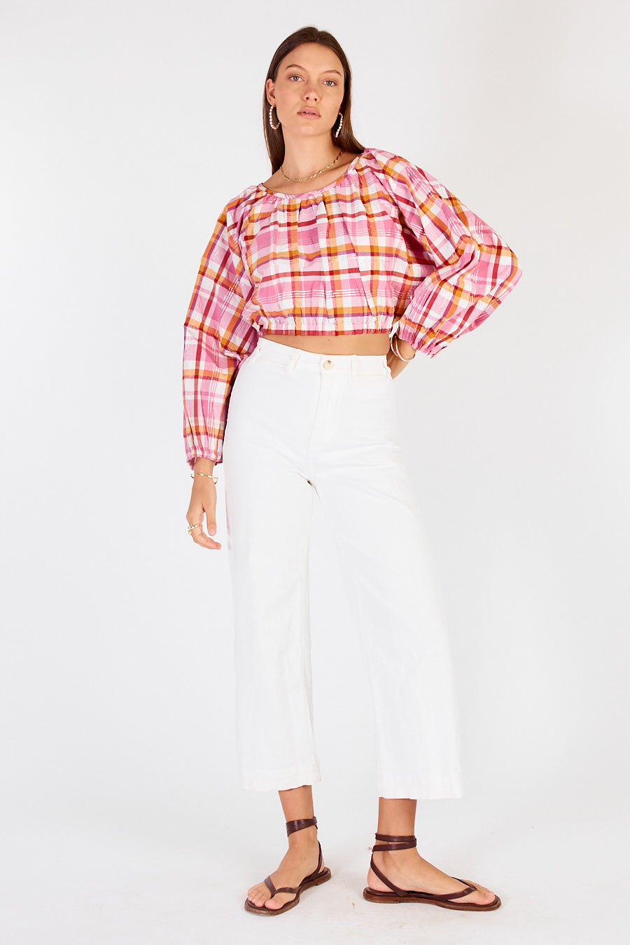 Cowgirl Surfer Flos Top (Pink)