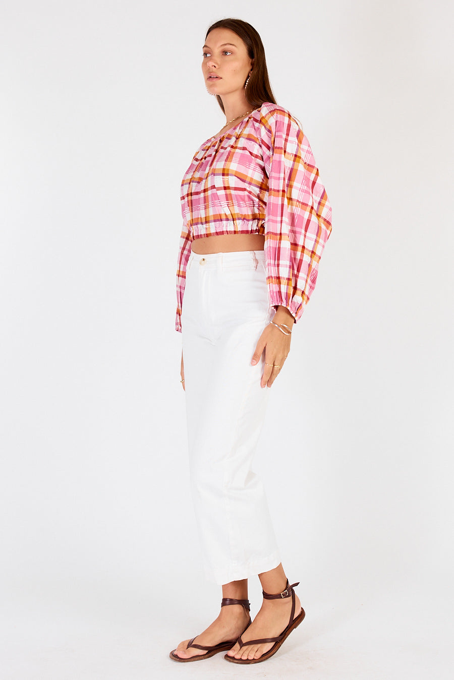 Cowgirl Surfer Flos Top (Pink)