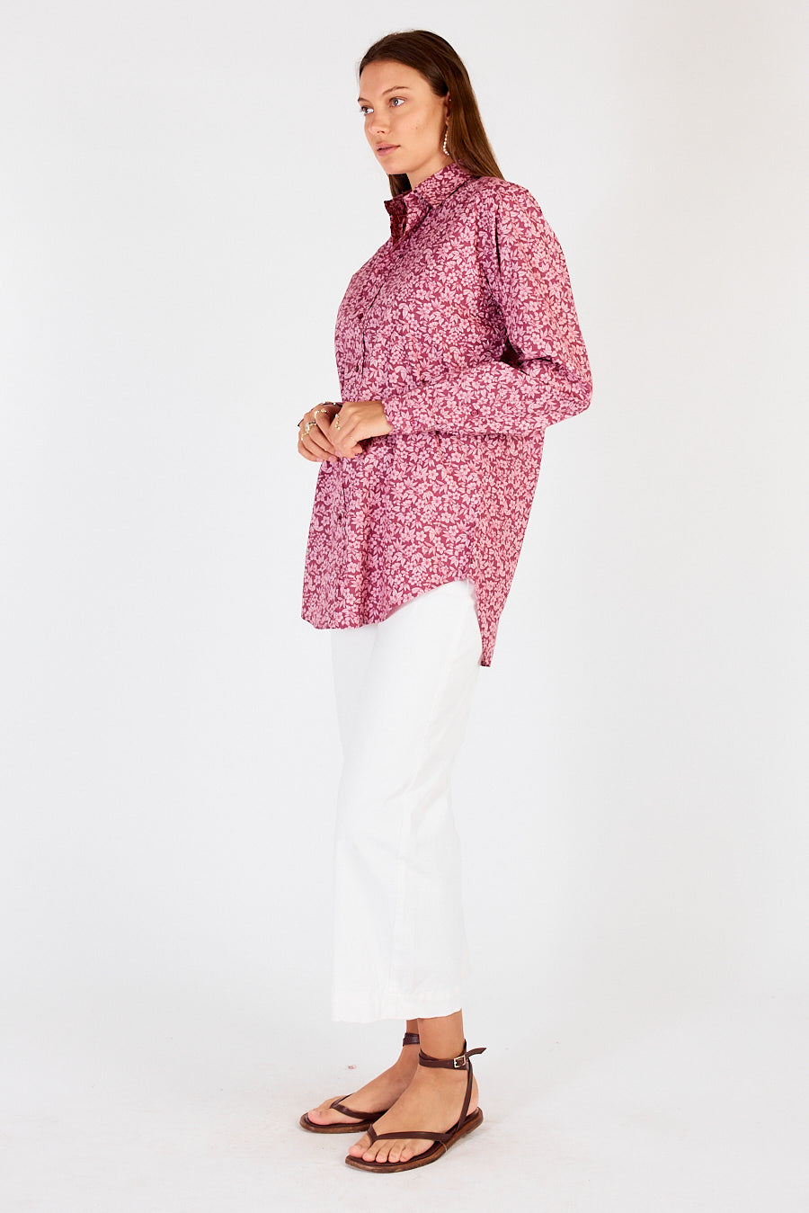 Cowgirl Surfer Gardem Shirt (Pink)