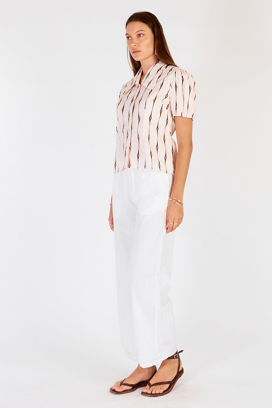Cowgirl Surfer Taccia Top (Cream)