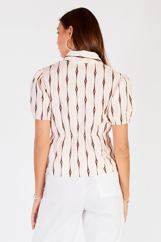 Cowgirl Surfer Taccia Top (Cream)