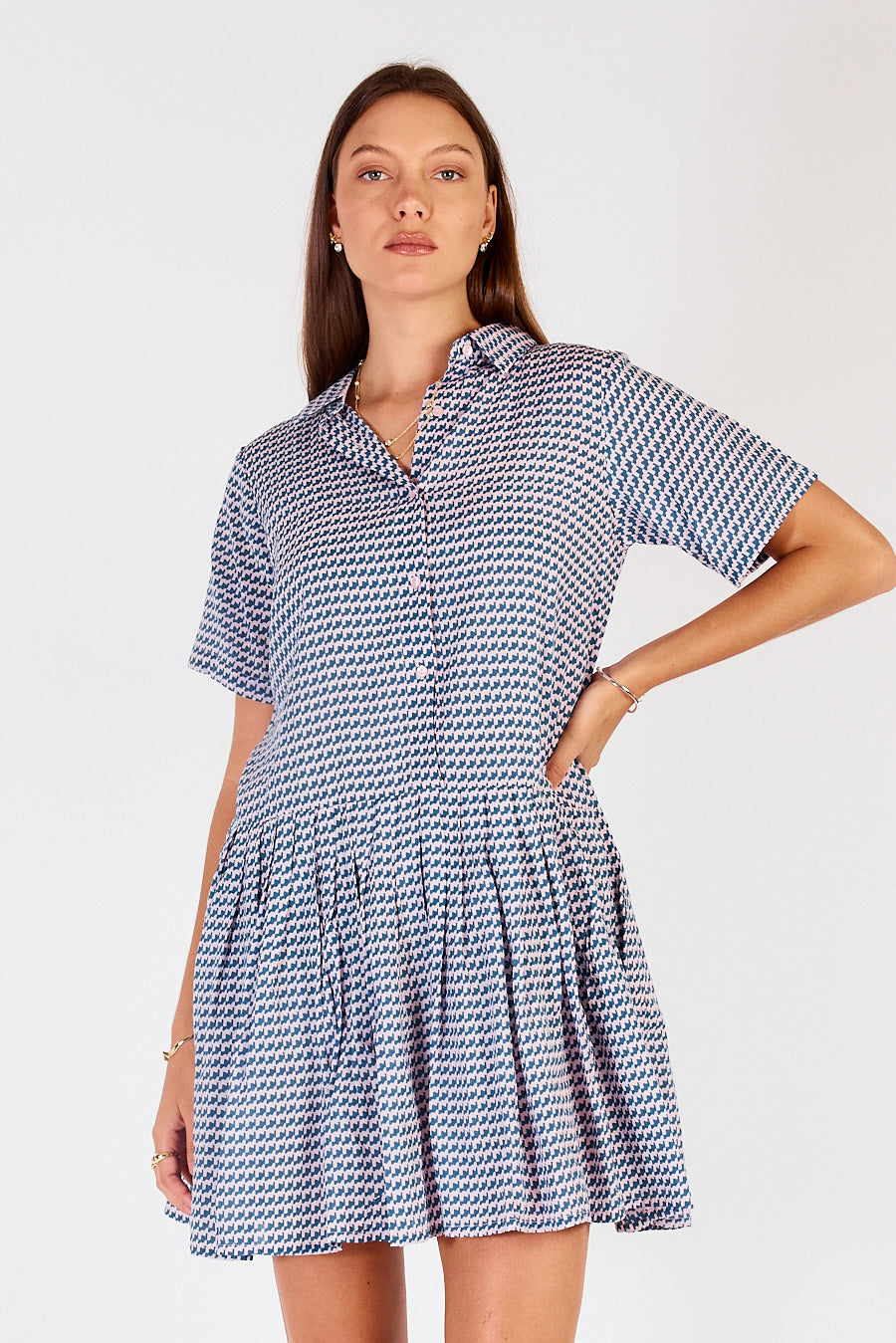 Cowgirl Surfer Torus Pleated Mini (Musk)