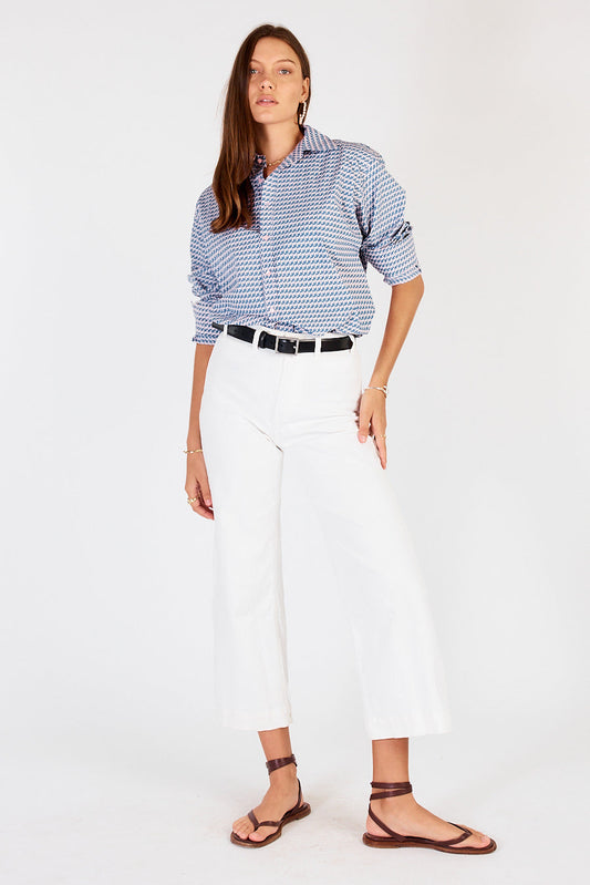 Image of Shirts. Productname: Cowgirl Surfer Torus Shirt Musk in Musk colour by brand - Cowgirl Surfer