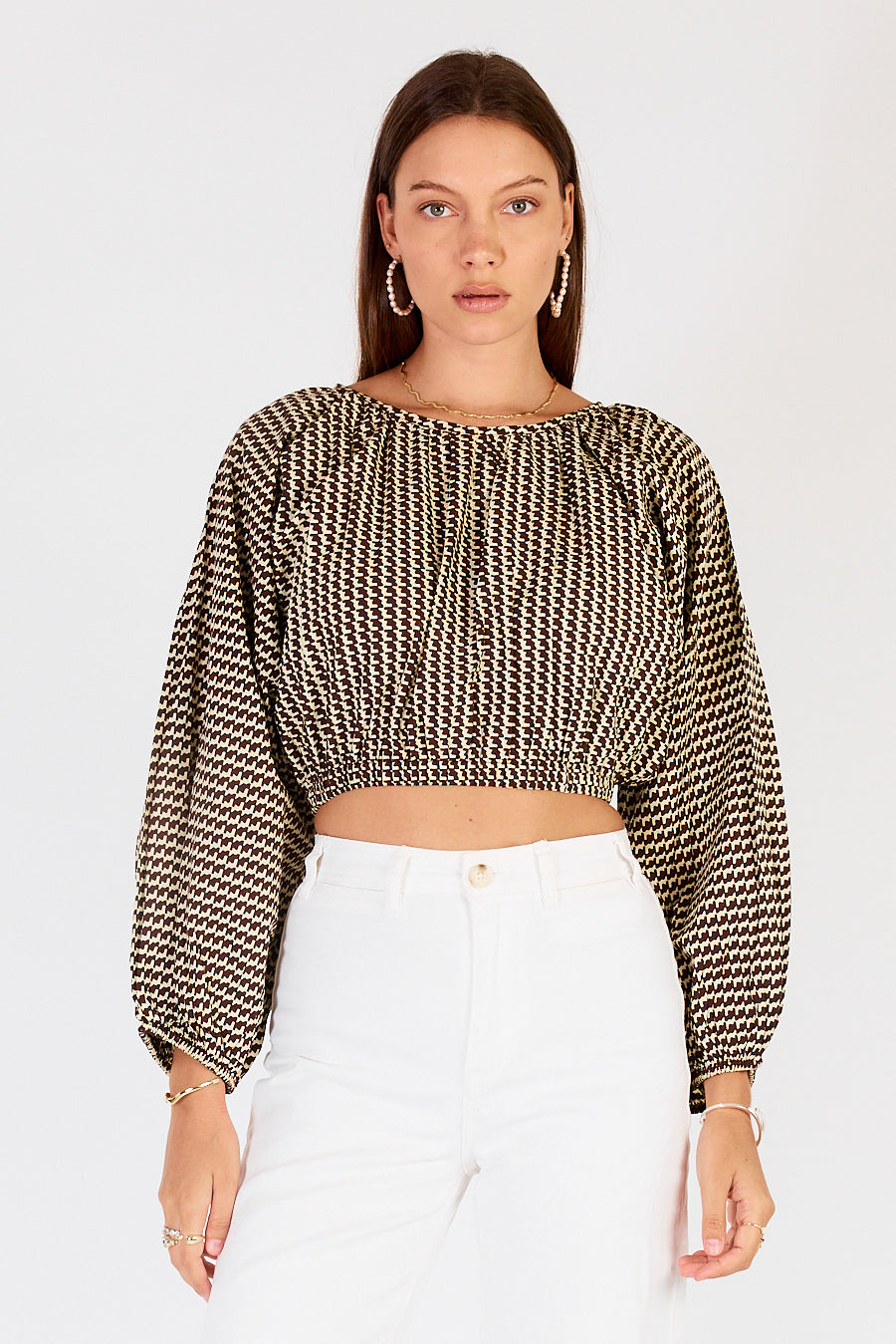 Cowgirl Surfer Torus Top (Green)