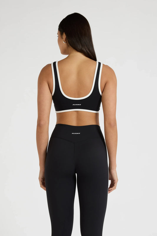 ALLFENIX CloudCore Hi Lo Sports Bra (Black)