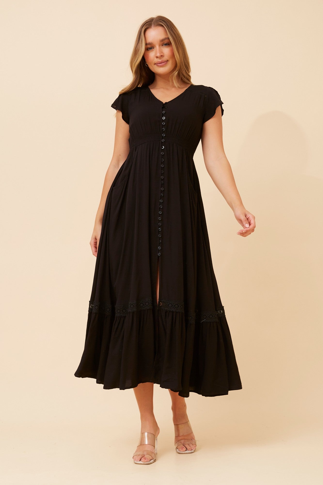 MOROCCO MAXI DRESS (Black)