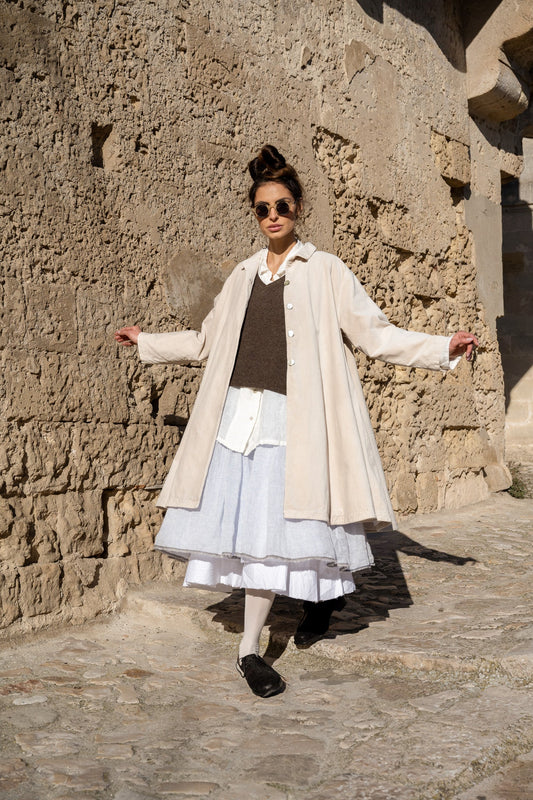 DeVille Coat - Cotton Velvet