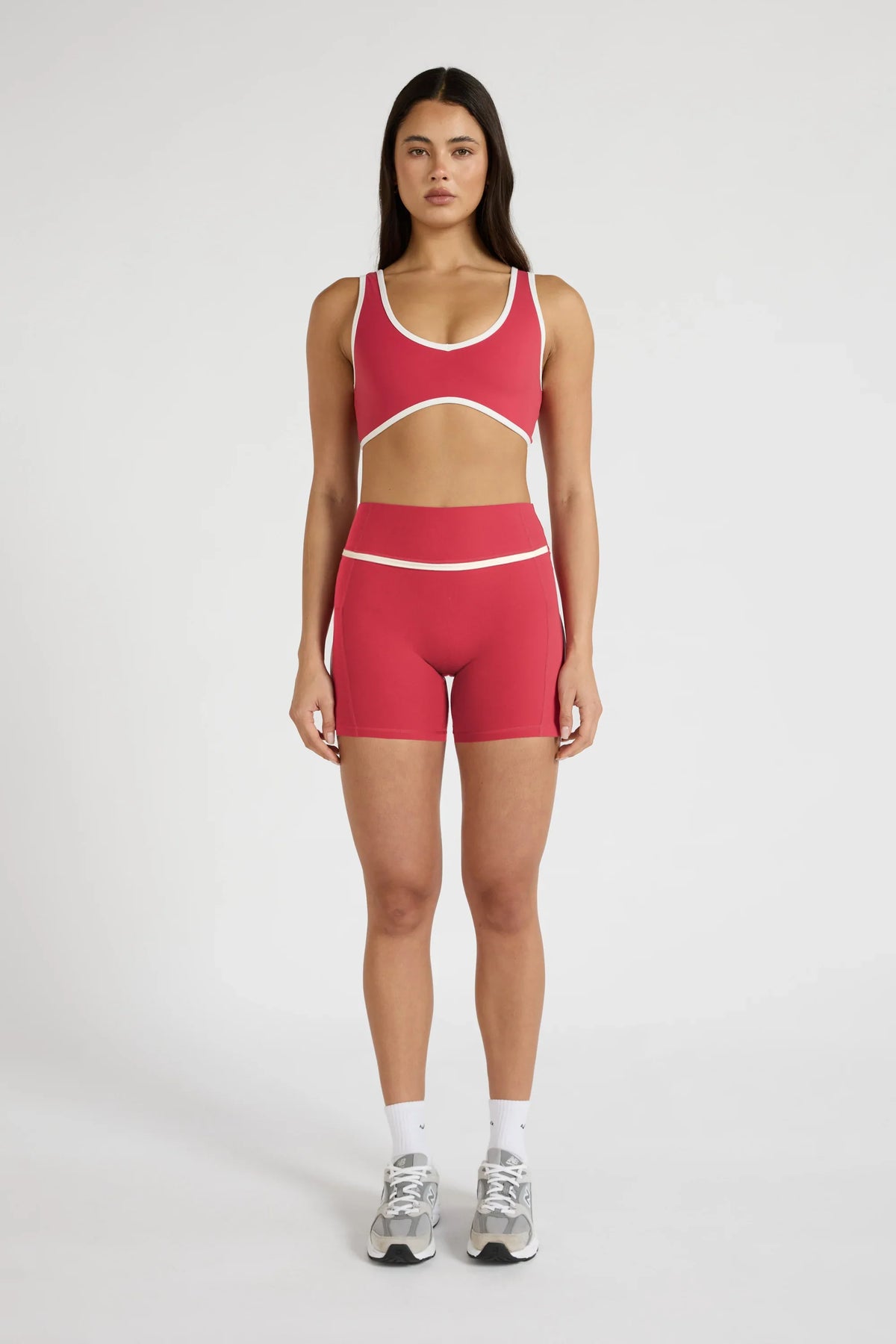 ALLFENIX CloudCore Hi Lo Sports Bra (Berry)