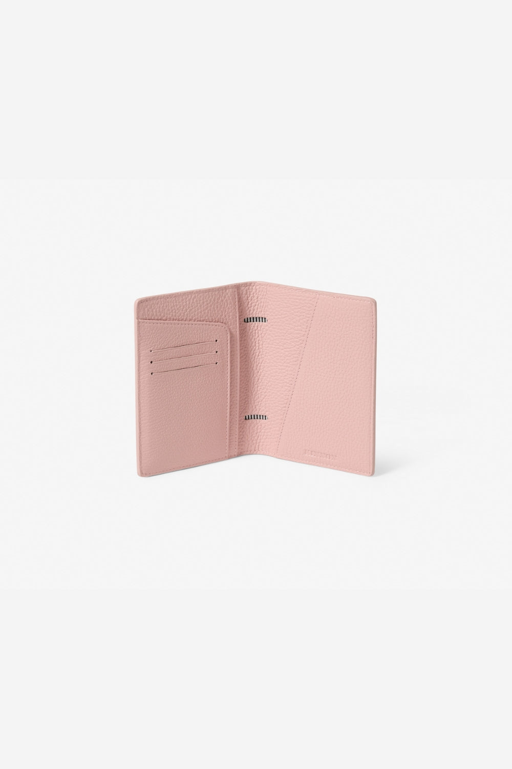 Image of Badge & Pass Holders. Product name - EARLE PASSPORT HOLDER BLUSH in Blush colour by brand - KINNON