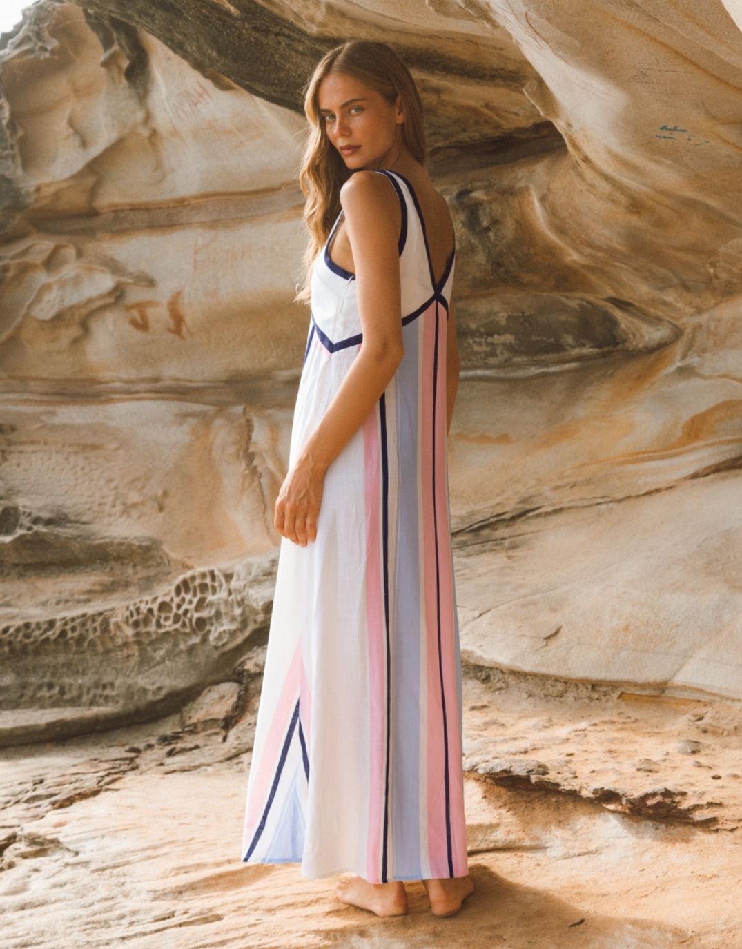 Ebby and I Clarabelle Maxi Dress (Multi)