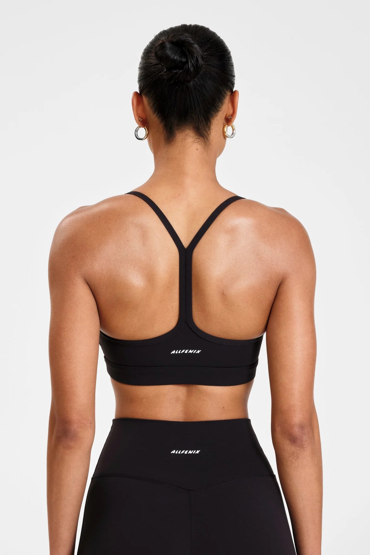 ALLFENIX CloudCore Y-Back Sports Bra (Black)