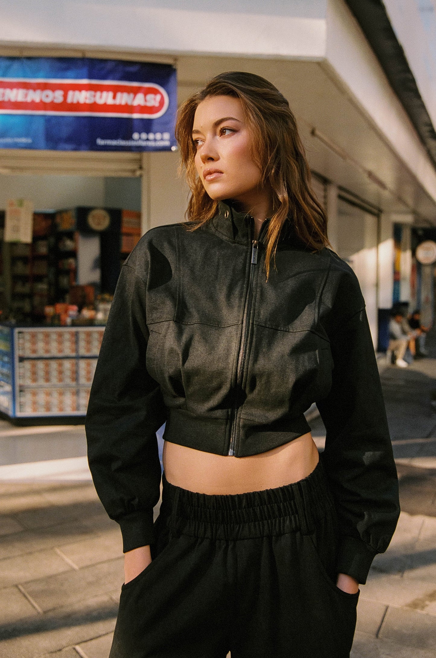 Image of Coats & Jackets. Product name - Eddy Zip Through in Graphite colour by brand - With Jéan