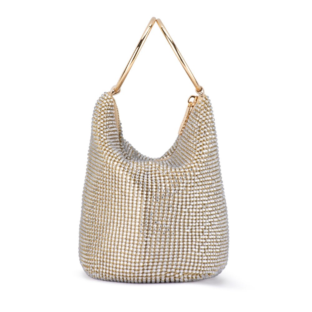 Olga Berg ELLIE Crystal Mesh Handle (Bag)