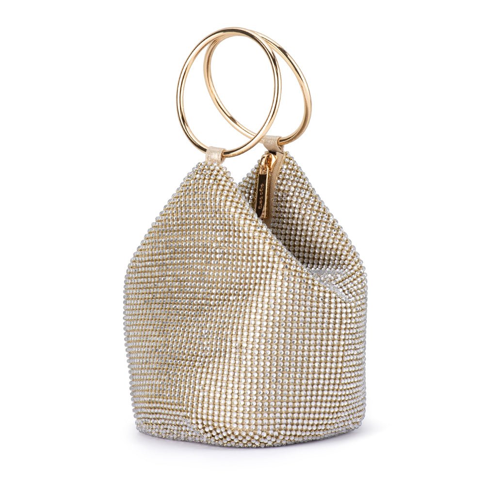 Olga Berg ELLIE Crystal Mesh Handle (Bag)